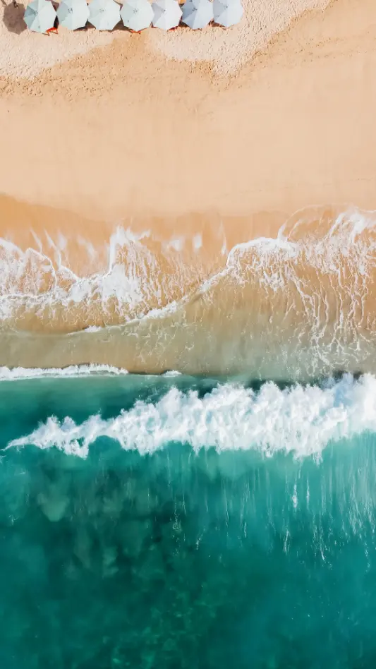 Beach from above Casa Nopal