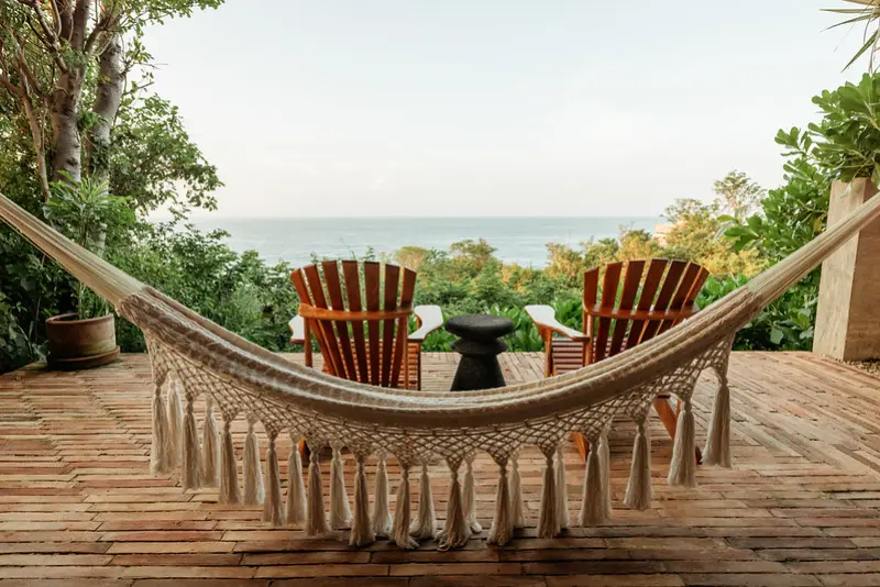 Hammock views Casa Nopal