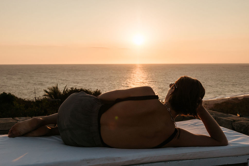 Villa Nahual sunset