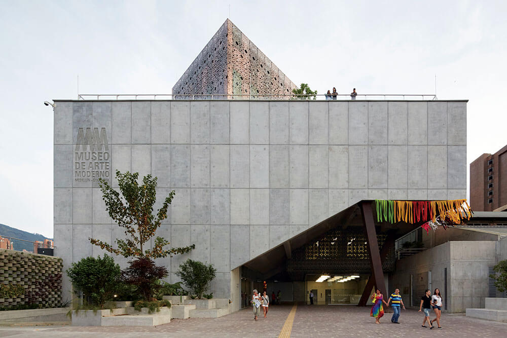 Museo de Arte Moderno de Medellín building in Colombia