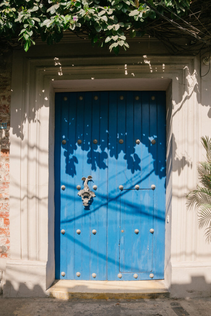 Casa Trinidad Luxury Villa Historic Blue Door