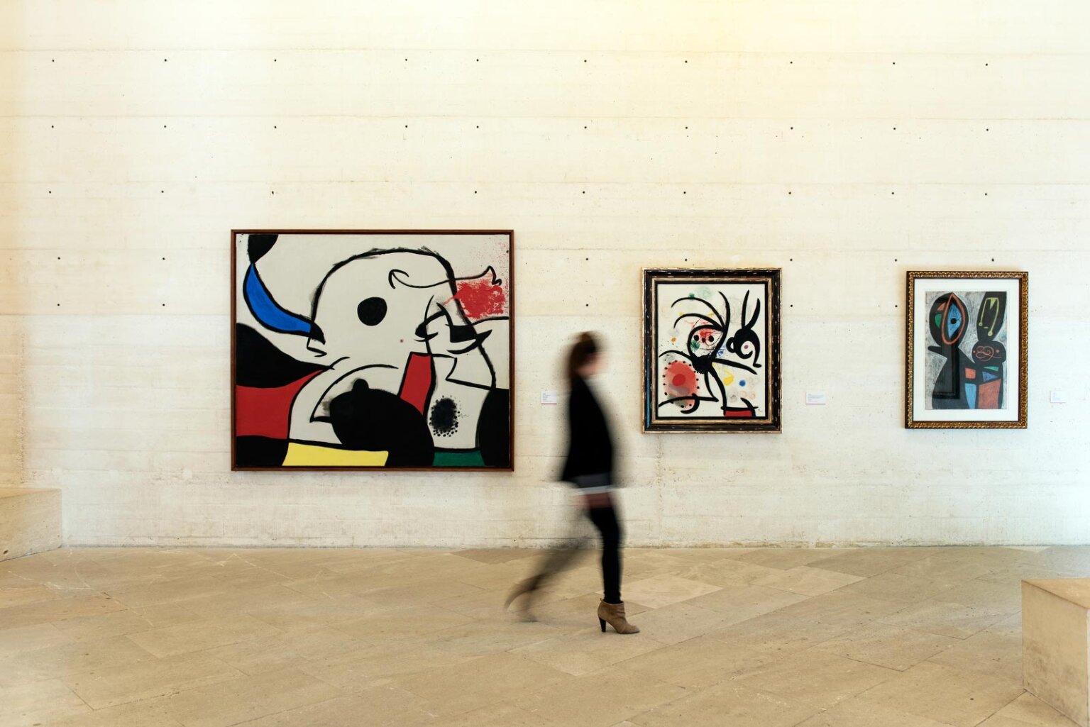 Joan Miró Artwork at Fundació Miró Mallorca in Palma