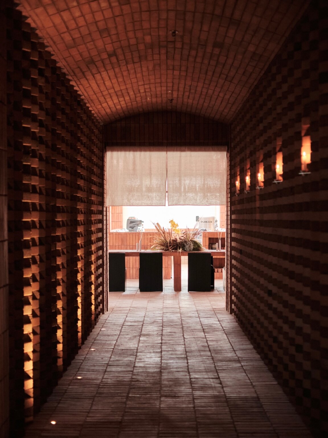Interior of Boro restaurant in Medellín, Colombia